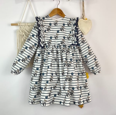 VESTIDO MAPACHE IM107 MON PETIT BONBON