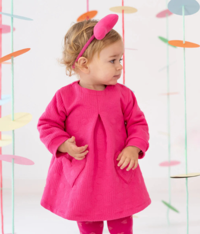 VESTIDO CON LEOTARDO FUCSIA COLECCIÓN HEART AGATHA RUIZ DE LA PRADA