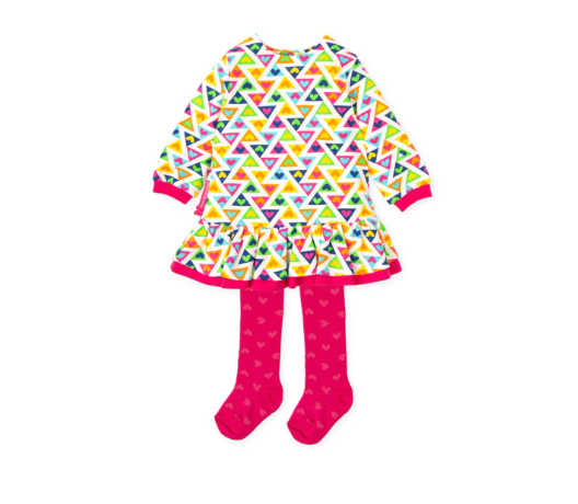 VESTIDO CON LEOTARDO MULTICOLOR COLECCIÓN ZIC ZAC AGATHA RUIZ DE LA PRADA