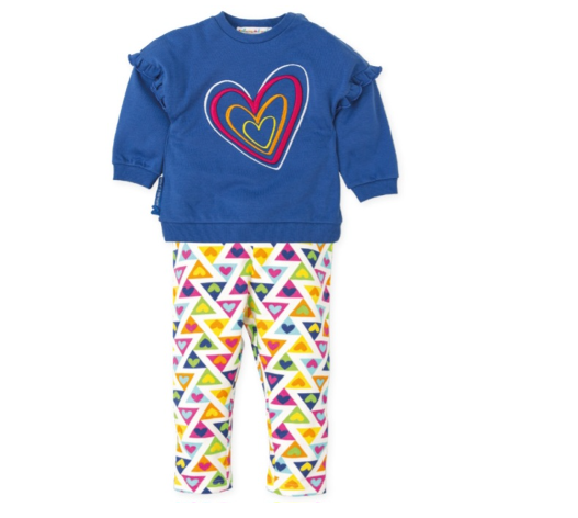 CONJUNTO 2 PIEZAS AZUL ELÉCTRICO  COLECCIÓN  ZIC ZAC AGATHA RUIZ DE LA PRADA