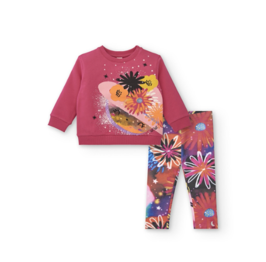 SUDADERA FELPA Y LEGGING COLECCIÓN COSMIC GIRL TUC TUC