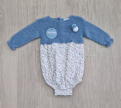 PELELE AZUL NUDE COLECCIÓN ALEGRÍA JULIANA R.24625