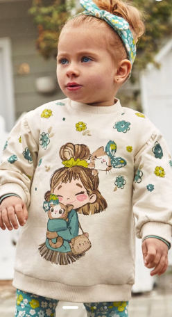 VESTIDO GARBANZO MUÑECA NIÑA MAYORAL R 2922