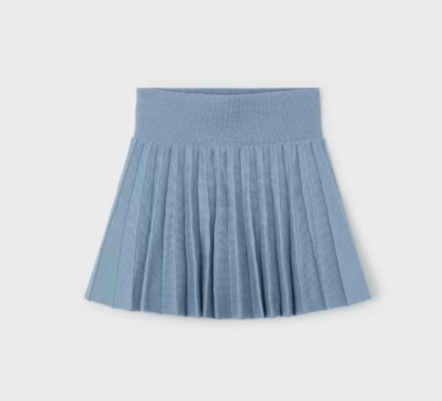 FALDA TRICOT PLISADA CELESTE MAYORAL R. 4903