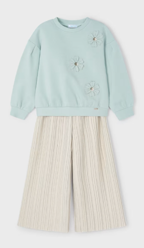 SUDADERA JADE + PANTALÓN PLISADO BRILLO MAYORAL R. 4551